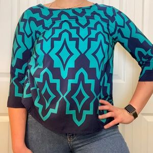 Peek-a-boo Back Blouse With Beautiful Detail
